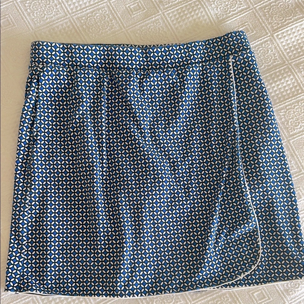 T by Talbots Diamond Geo Print Skort